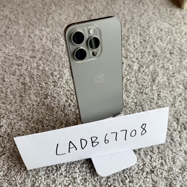 Apple iPhone 15 Pro - Unlocked, 256 GB, Natural, A2848