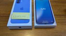 Mint
													Apple iPhone 16 Plus - T-Mobile, Ultramarine, 128 GB, A3082, photo 1 of 11