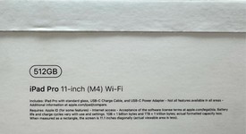 New
													Apple iPad Pro 11" (M4) 2024 - Wi-Fi, Black, 512 GB, 8 GB, A2836, Standard Glass, photo 3 of 3
