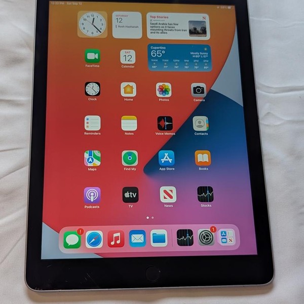 Apple iPad (5th Gen) - Wi-Fi, 32 GB, Gray, A1822