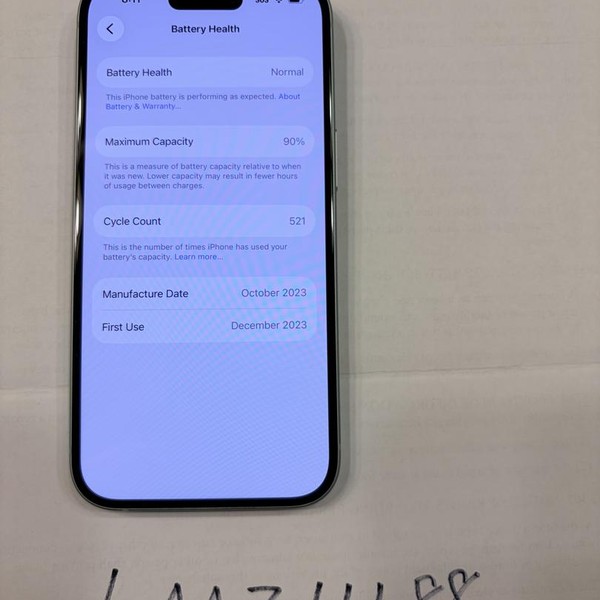 Apple iPhone 15 - Unlocked, Green, 128 GB, A2846