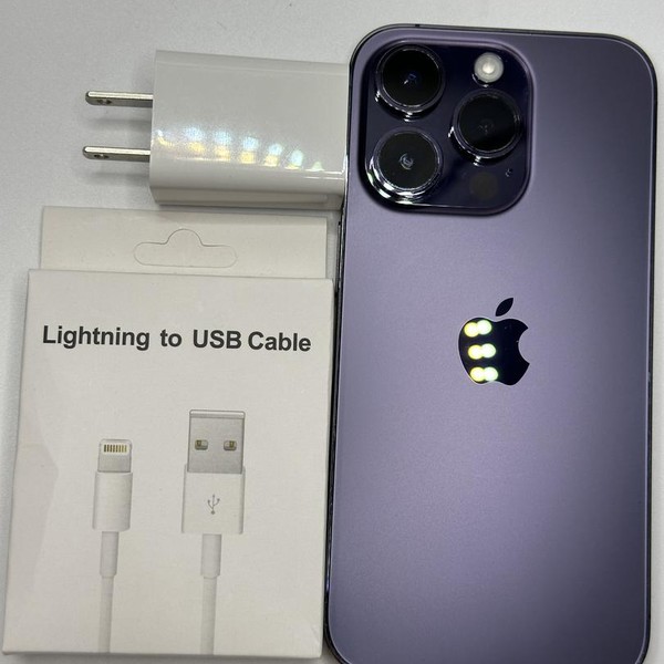 Apple iPhone 14 Pro - Unlocked, 128 GB, Purple, A2650