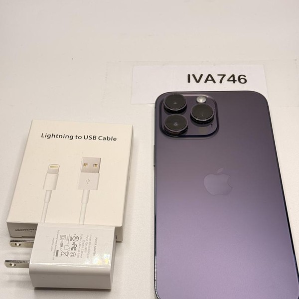 Apple iPhone 14 Pro Max - Unlocked, 128 GB, Purple, A2651