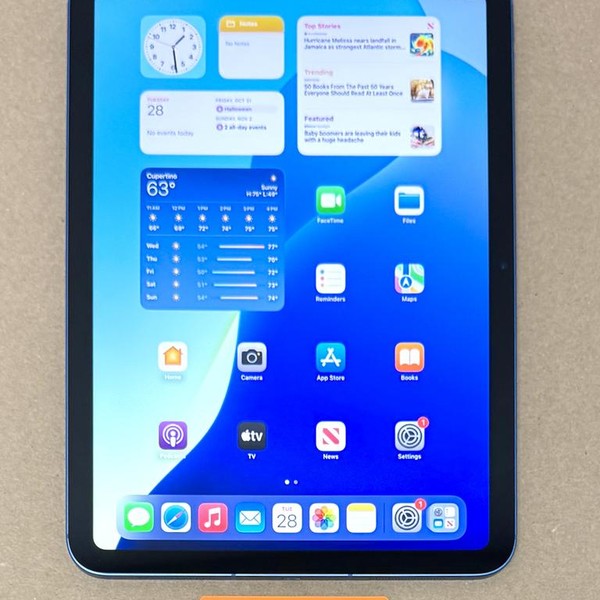 Apple iPad 11th Gen - Unlocked, 128 GB, Blue, A3355