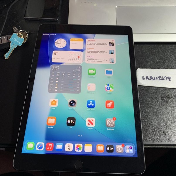 Apple iPad 8th Gen - Wi-Fi, 128 GB, Gray, A2270