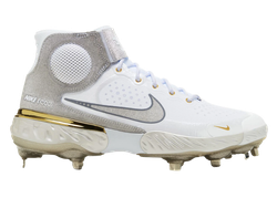 Nike Alpha Huarache Elite 3 Mid White Smoke Grey for sale