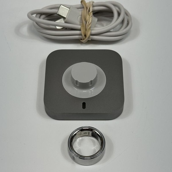 Oura Ring Gen 4 - Silver, Size 6