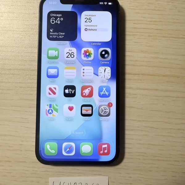Apple iPhone 12 - Unlocked, 64 GB, Blue, A2172