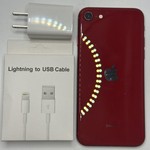 Good Apple iPhone SE 3rd Gen 2022 - Unlocked, 128 GB, Red, A2595