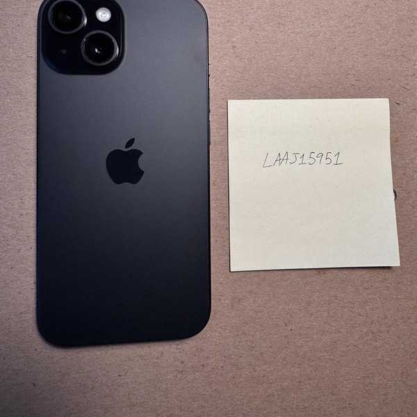Apple iPhone 15 - Unlocked, 128 GB, Black, A2846