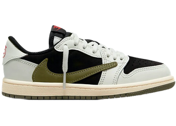 Jordan 1 Retro Low OG SP Travis Scott Olive (PS) for sale