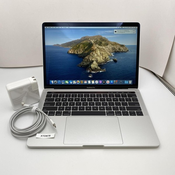 MacBook Pro 2019 - 13 inch - 256 GB, Silver, 16 GB, Intel Core i5