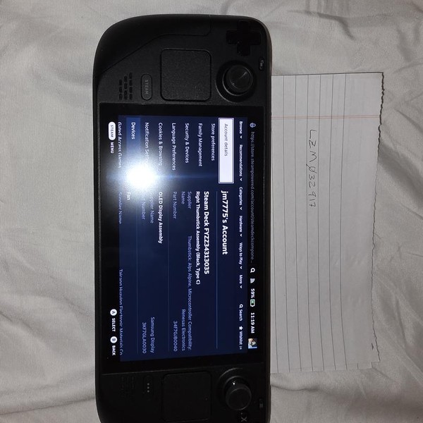 Steam Deck OLED - 1 TB, Black, 16 GB, AMD