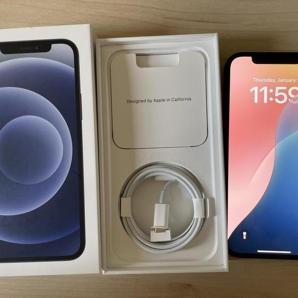 Apple iPhone 12 - Unlocked, 64 GB, Black, A2172