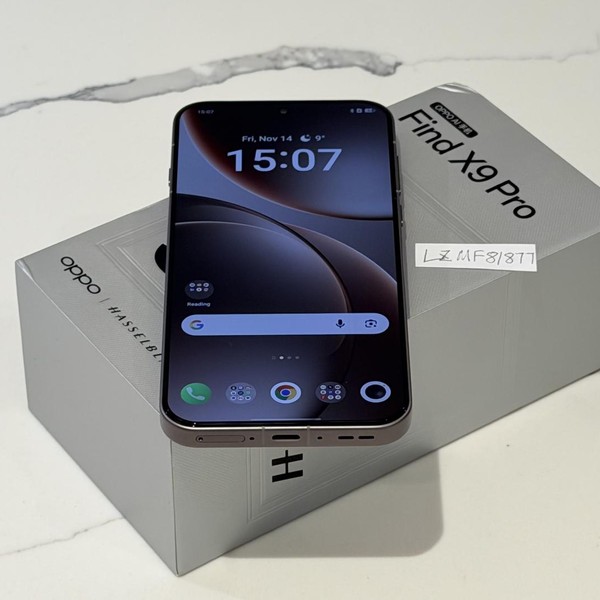 Oppo Find X9 Pro - Unlocked Non-US, 512 GB, Titanium Charcoal, 16 GB