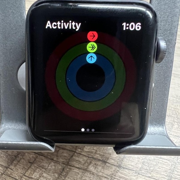 Apple Watch Series 3 42mm - Unlocked, Gray, A1861, Aluminum