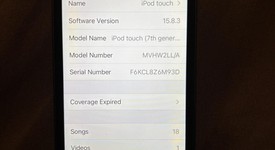 Fair
													Apple iPod Touch 7th Gen - Wi-Fi, Gray, 32 GB, photo 1 of 3