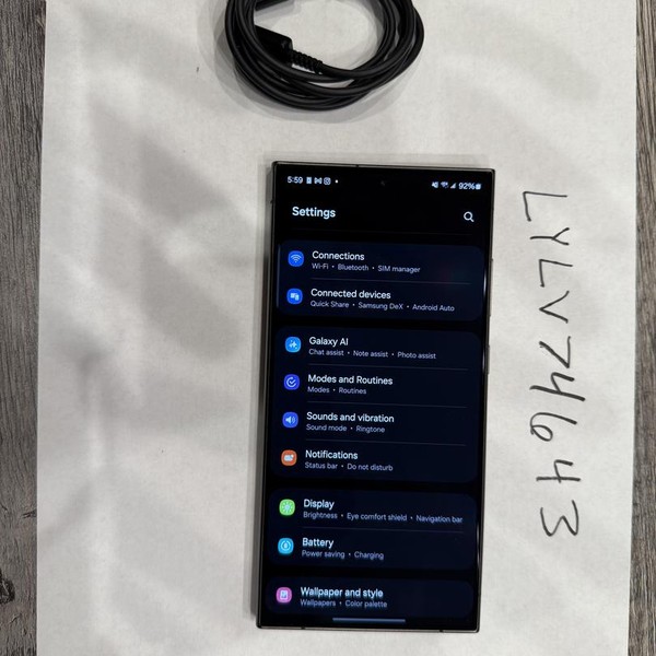 Samsung Galaxy S24 Ultra - Unlocked, 512 GB, Black, 12 GB, SM-S928U1