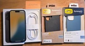 Mint
													Apple iPhone 16 - T-Mobile, Black, 128 GB, A3081, photo 1 of 12
