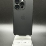 Good Apple iPhone 15 Pro - Unlocked, Black, 256 GB, A2848
