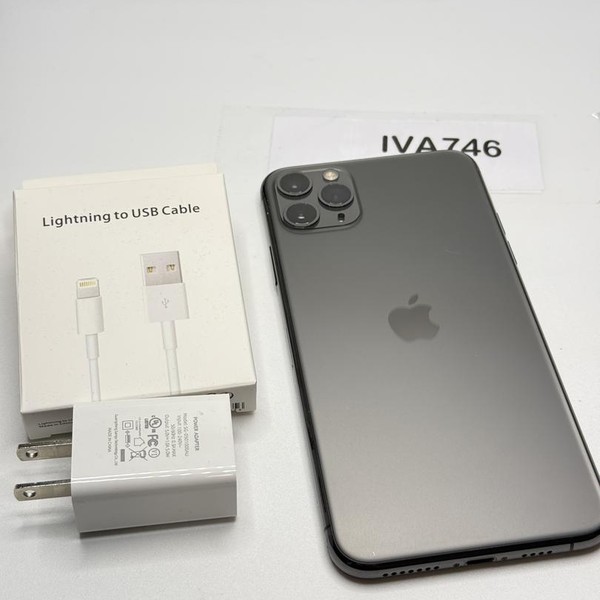 Apple iPhone 11 Pro Max - Unlocked, 256 GB, Gray, A2161