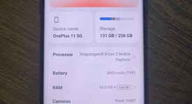 Mint
													OnePlus 11 - Unlocked, Black, 256 GB, 16 GB, CPH2451, photo 1 of 9