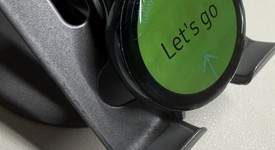 Fair
													Samsung Galaxy Watch Active2 40mm - Unlocked, Black, Stainless Steel, photo 3 of 6