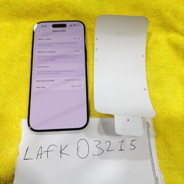 Apple iPhone Air - Unlocked, 256 GB, Space Black, A3260