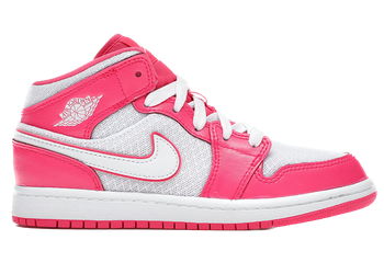 Jordan 1 Mid Hyper Pink White (PS) for sale