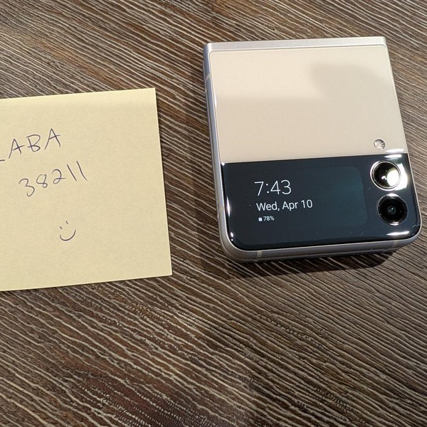 Samsung Galaxy Z Flip3 5G - AT&T, Cream, 128 GB, 8 GB, SM-F711U