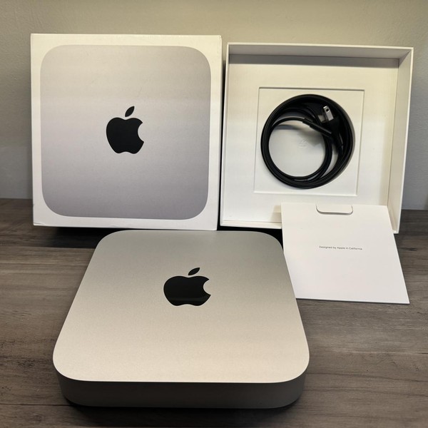 Mac mini 2023 - 256 GB, 8 GB, Apple M2, 1 Gigabit Ethernet