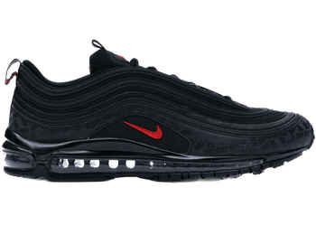 Nike Air Max 97 All-Over Print Black Red for sale