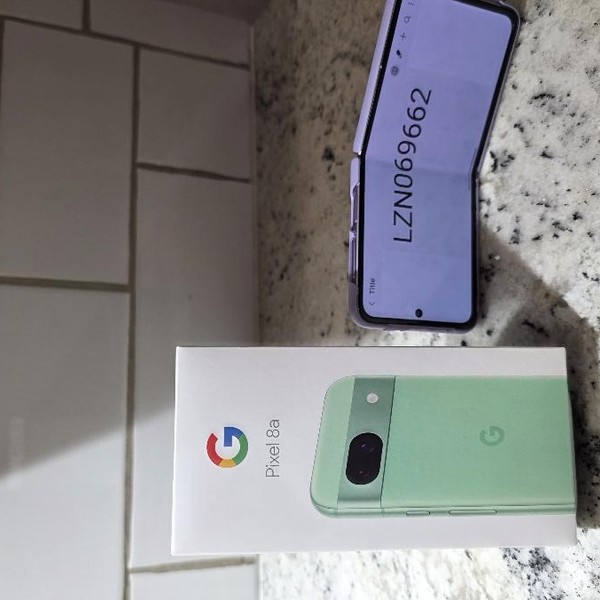 Google Pixel 8a - Verizon, 128 GB, Aloe, 8 GB, G8HHN, mmWave 5G