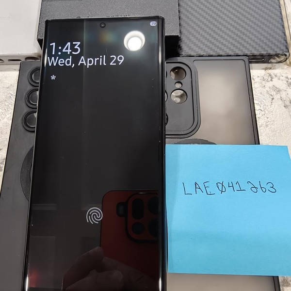 Samsung Galaxy S22 Ultra - Unlocked, 256 GB, Graphite, 12 GB, SM-S908U1