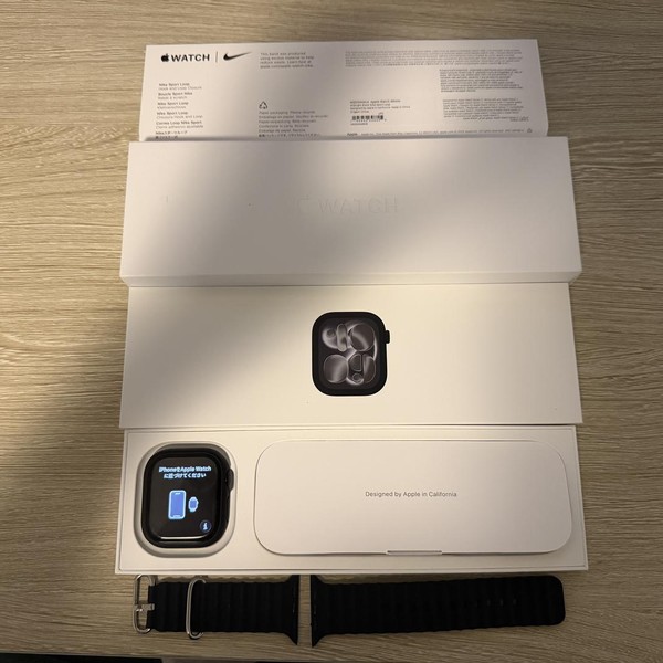 Apple Watch Series 11 46mm - Jet Black, A3333 - GPS, Aluminum