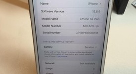 Good
													Apple iPhone 6S Plus - Unlocked, Gold, 16 GB, A1634, photo 4 of 6