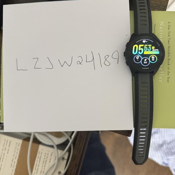 Garmin Forerunner 165 - Black, Standard