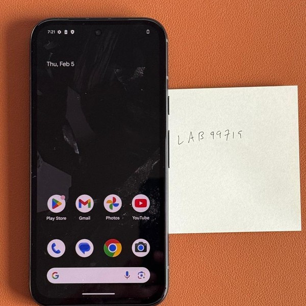 Google Pixel 8a - T-Mobile, 128 GB, Obsidian, 8 GB, GKV4X, Sub-6 5G