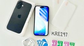 Mint
													Apple iPhone 16 - Unlocked, Black, 256 GB, A3081, photo 1 of 7