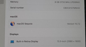 Good
													MacBook Air 2019 - 13" - I5, Gray, 256 GB, 8 GB, photo 3 of 10