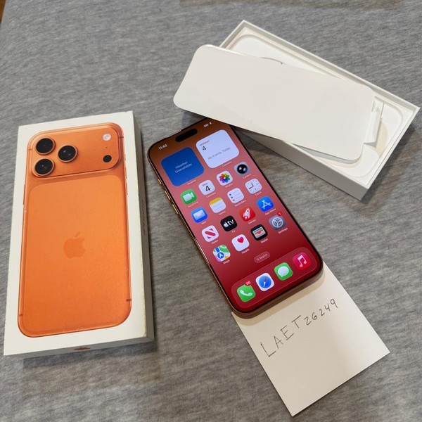 Apple iPhone 17 Pro Max - Unlocked, 512 GB, Cosmic Orange, A3257