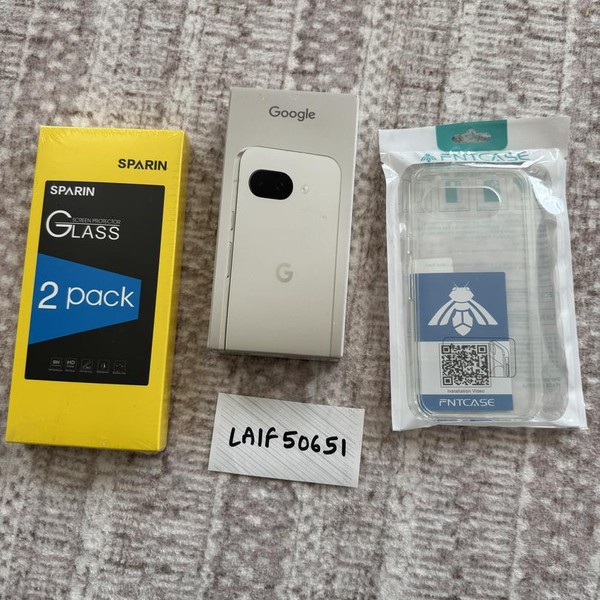 Google Pixel 9a - Unlocked, 128 GB, Porcelain, 8 GB