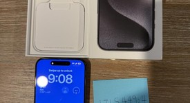 Good
													Apple iPhone 15 Pro - T-Mobile, Black, 256 GB, A2848, photo 1 of 6