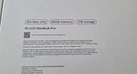 New
													MacBook Pro 2024 - 16" - Apple M4 Max 14-core, Space Black, 1 TB, 48 GB, photo 3 of 8