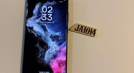 Fair
													Samsung Galaxy S22 Ultra - Unlocked, Black, 128 GB, 8 GB, SM-S908U1, photo 1 of 7