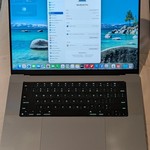 Good MacBook Pro 2021 - 16 inch - 512 GB, Gray, 16 GB, Apple M1 Pro 10-core