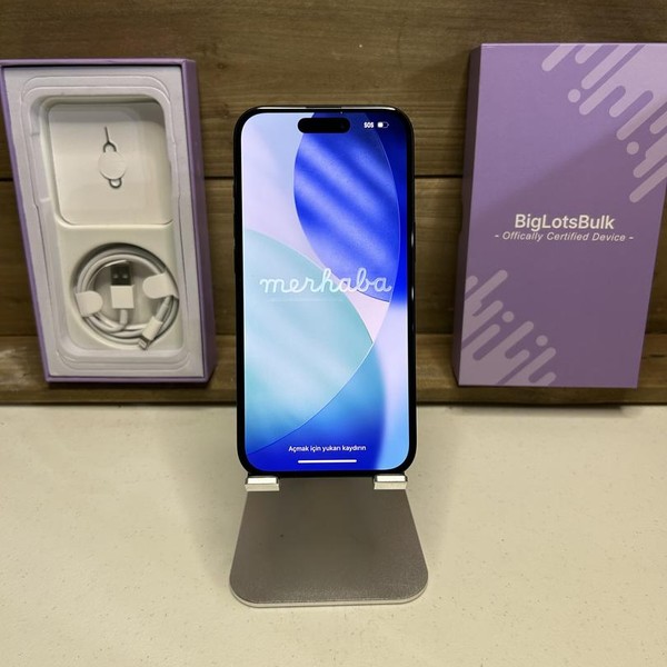 Apple iPhone 15 - Unlocked, 128 GB, Black, A2846