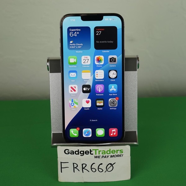 Apple iPhone 13 Pro Max - AT&T, Graphite, 128 GB, A2484