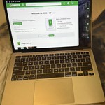 Good MacBook Air 2020 - 13 inch - 256 GB, Silver, 8 GB, Apple M1