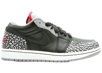 Jordan 1 Phat Low Black Cement (2008) for sale